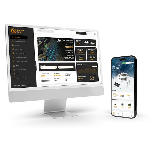 Solar Monitoring Platform with AI Modules